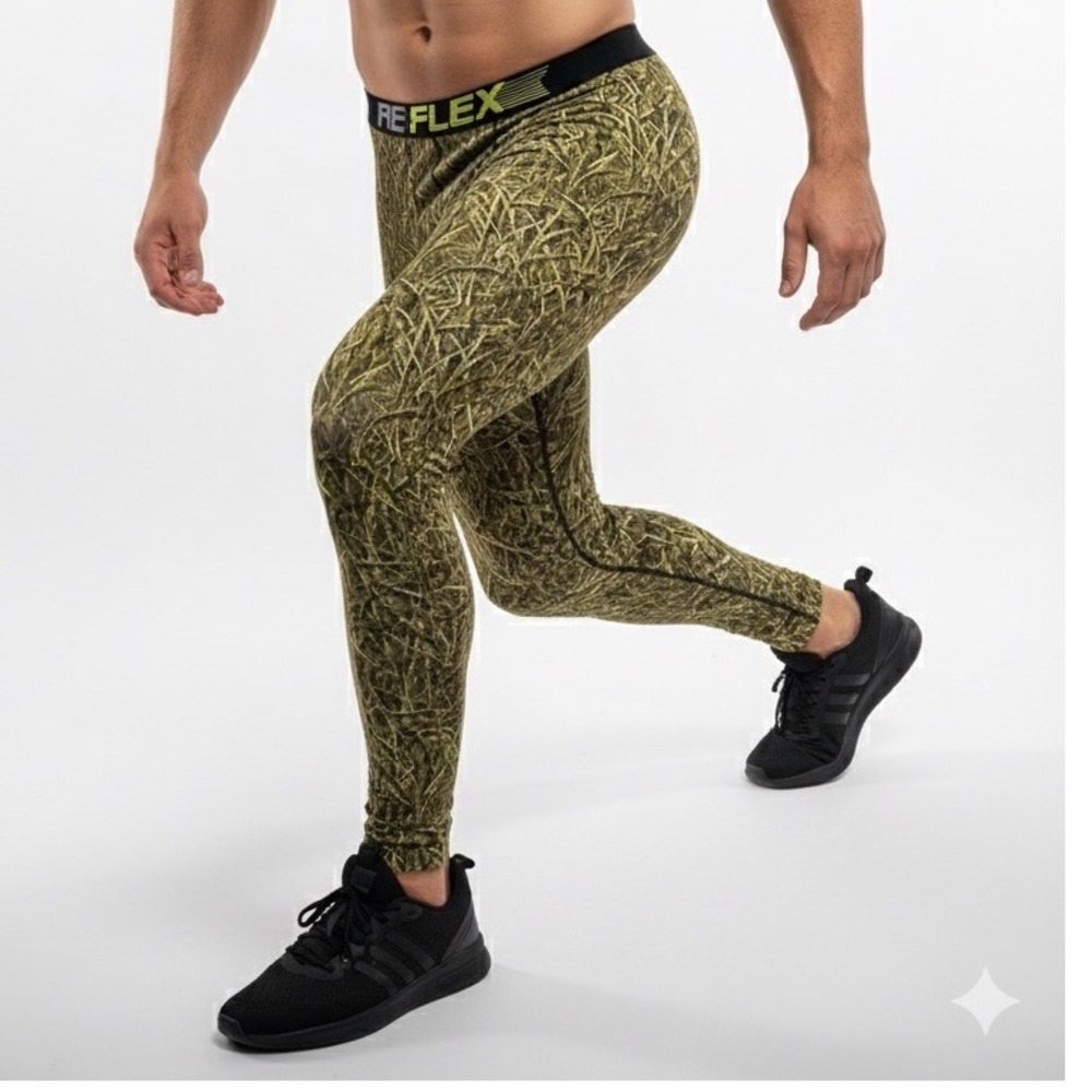 Reflex Men's Camo Hunting Thermal Base Layer Leggings‎ Realtree Style
